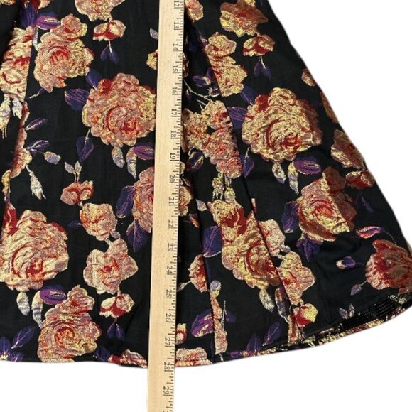 Mac Duggal Strapless Bustier Dress Floral Print Sz 2 Cocktail Elegant - Picture 13 of 13